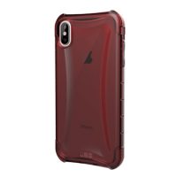 UAG iPhone XS Max Plyo Dark Red/Clear Crimson