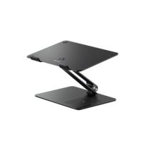 Alogic Laptop Stand with Wireless Charger 10W Adjustable & Lightweight Elite Power - Black