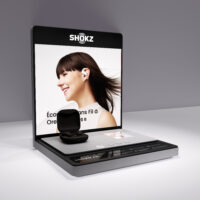 PROMO Shokz POP Counter Top Display OpenFit Air French (Free with 4 Unit Buy In)