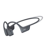 Shokz OpenRun Pro 2 Mini - Black - Bluetooth Headset Noise Cancelling Mic Premium Bone Conduction - Dual Drivers Enhanced Bass - 3D Audio Water Resistant IP55 - 12Hr Battery Life