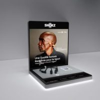 PROMO Shokz POP Counter Top Display OpenRun Pro 2 + OpenRun Pro 2 Mini French (Free with 3 Unit Buy In)