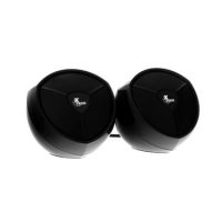 Xtech Computer Speakers 5W Ikonic 2.0 Stereo Multimedia with USB Power & 3.5mm Audio - Gloss Black