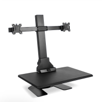 Mount-It! - MI-7910 Sit-Stand Desk Converter Stand fits 24 x 16