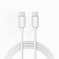 HyperGear Charge & Sync PD USB-C to USB-C Cable 3ft  PD up to 3 Amp BULK - White