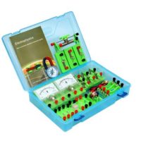 HamiltonBuhl STEAM Circuit Wizard Kit (Grades 6-12) 44 Components Includes Wires Switches Circuits LED Lights Volt Metre & More with Case Grades 6-12