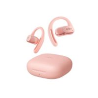 Shokz OpenFit Air Pink Bluetooth Headset Smart Mic Around Ear Air Conduction - OpenBass - Water Resistant IP54 - 28Hr Battery Life