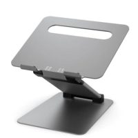 Alogic Adjustable Laptop Riser Adjustable & Ergonomic ElitePlus - Space Grey