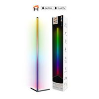 Nexxt Smart Home Wifi LED Floor Lamp RGBIC Customize Light Settings Music Mode Dimmable Mood Lighting Google / Alexa / Siri