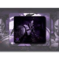 Primus Gaming Mouse Pad Arena Medium 12.6 x 10.6In Soft Cloth In Game Speed & Precision Gladiator - Black