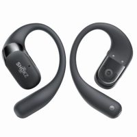 Shokz OpenFit 2 Black Bluetooth Headset Noise Cancelling Mic Around Ear Air Conduction - OpenBass - Water Resistant IP55 - 48Hr Battery Life