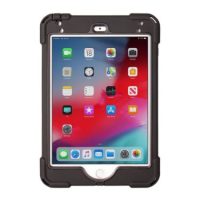 Joy Factory iPad Mini 5th / 4th Gen  aXtion Bold P Water Resistant Rugged Shockproof Case Rotating Handstrap & Kickstand - Black