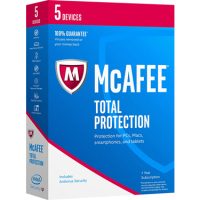 McAfee Total Protection 5-Device 1-Year BIL PC/Mac/Android