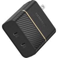 OtterBox Wall Charger 50W 2 Port 1x USB-C PD 20W 1x USB-C PD 30W - Black