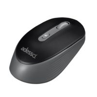 Adesso Mouse Wireless A30B 4 Buttons up to 1200dpi with AI CoPilot Shortcut Button PC/Mac - Black